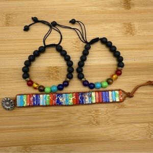 Colorful Boho Beaded Bracelets Set